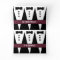 Template for GROOMSWOMAN Invitation 3 Tuxedos