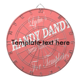Template - keep dartboard