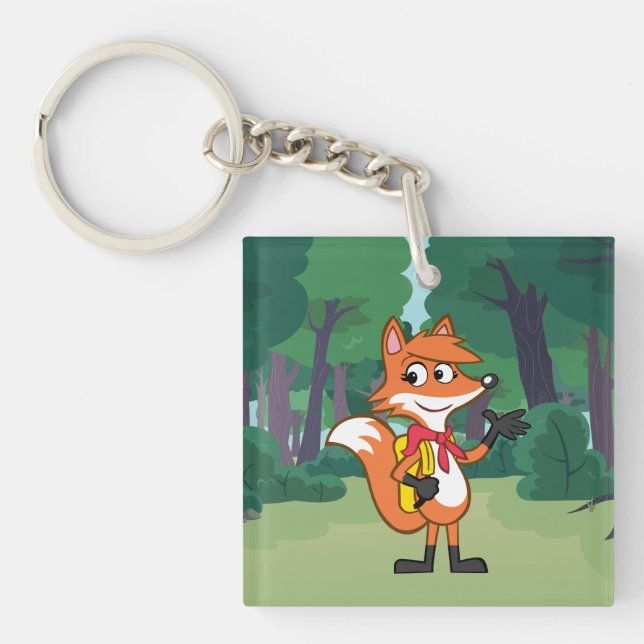 template key ring (Front)
