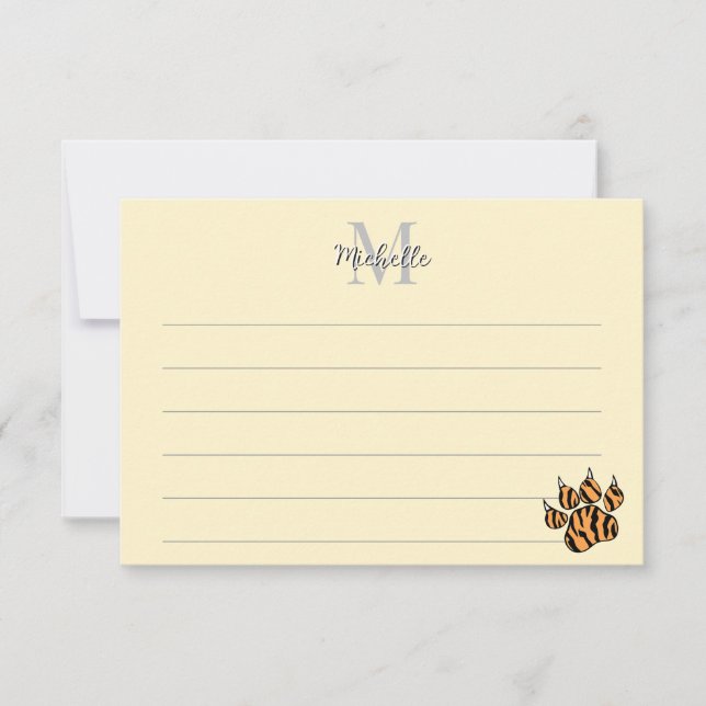 Template Lined Monogram Custom (Front)