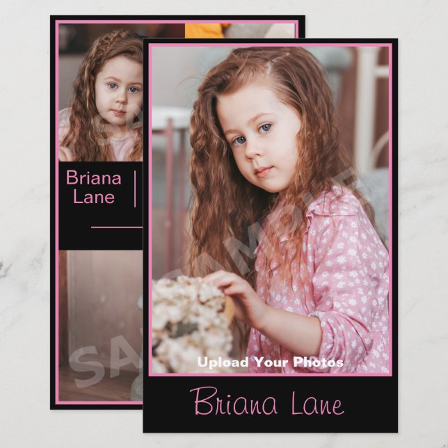 Template Model Comp Headshot Childrens Zed (Front/Back)