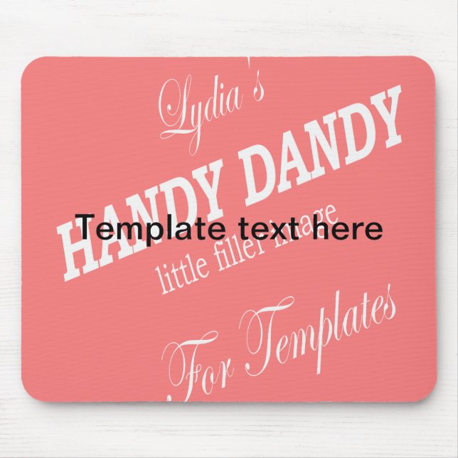 Template Mousepad - Keep (Front)
