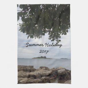 Template Photo Rectangle Camera Tea Towel