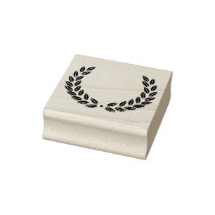template put your name olympic wreath art stamp