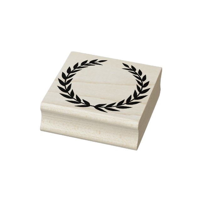 template put your name olympic wreath art stamp (Stamp)