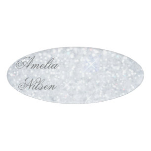 template,silver,glitter,glam,faux,happy holidays,w name tag