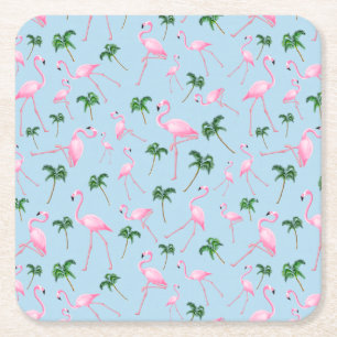 template square paper coaster