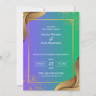 TEMPLATE WEDDING INVITATIONS ONLINE with border