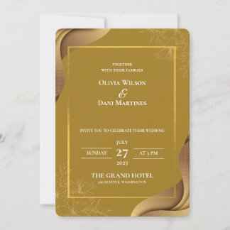 TEMPLATE WEDDING INVITATIONS ONLINE with border