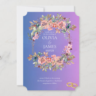 TEMPLATE WEDDING INVITATIONS ONLINE with border