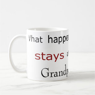 Template: What Happens at ...Stays at.... Coffee Mug