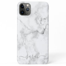 Template White Marble Pattern