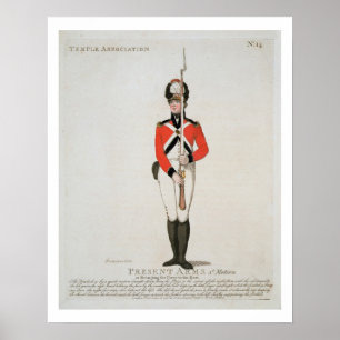 Temple Association Volunteer, plate 14 from 'Loyal Poster