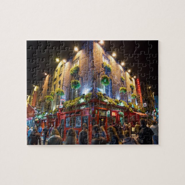 Temple Bar Dublin Ireland. Jigsaw Puzzle (Horizontal)