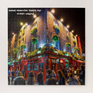 Temple Bar Dublin Ireland. Jigsaw Puzzle
