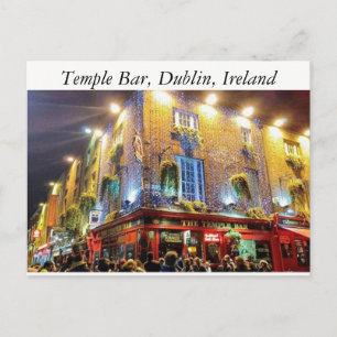 Temple Bar, Dublin, Ireland Postcard