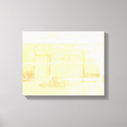 Temple by Day Canvas Print