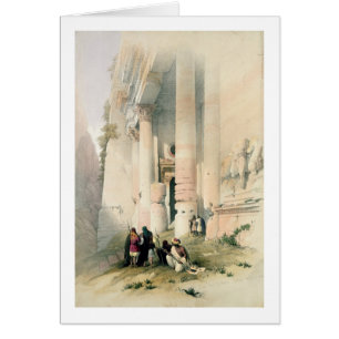 Temple called El Khasne, Petra, March 7th 1839, pl