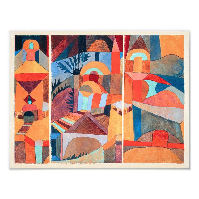 Temple Gardens | Paul Klee | Photo Print (Front)