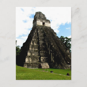 Temple I, Tikal, Guatemala Postcard