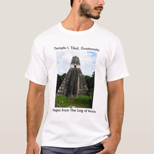 Temple I, Tikal, Guatemala T-Shirt (Front)
