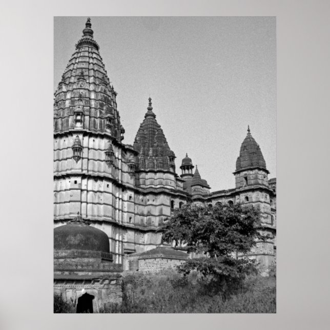 Temple in Varanasi India Poster (Front)