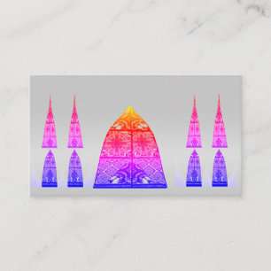 Temple India Church Ministry Business Cards