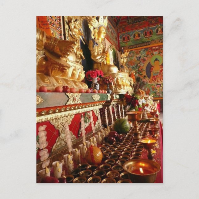 Temple/ Inner Mongolia Postcard (Front)