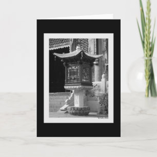 Temple Lamp Card