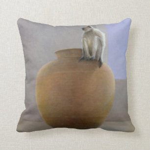Temple Monkey Cushion