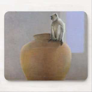 Temple Monkey Mouse Pad