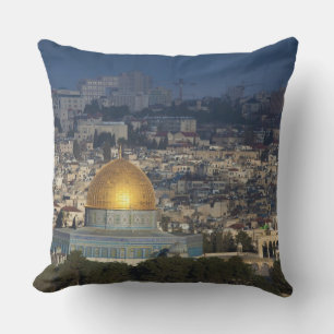 Temple Mount and Dome of the Rock, dawn Cushion