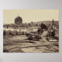 Temple Mount and Dome of the Rock in Jerusalem