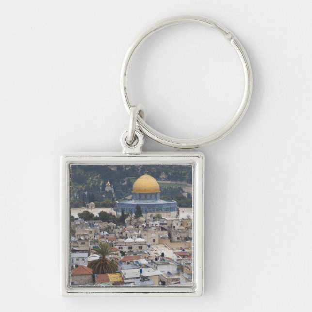Temple Mount and Dome of the Rock Key Ring (Front)