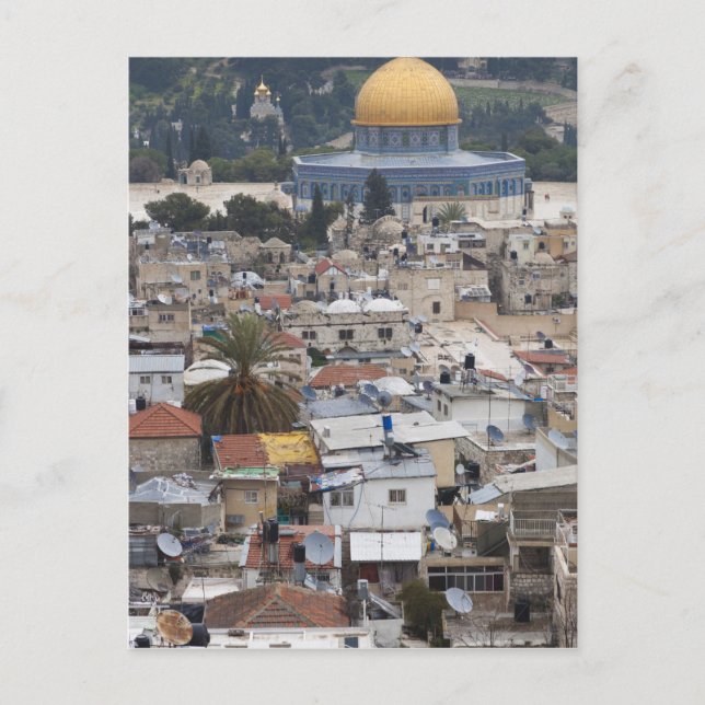 Temple Mount and Dome of the Rock Postcard (Front)
