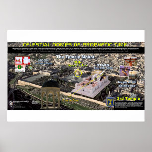 Temple Mount - Celestial Domes Poster