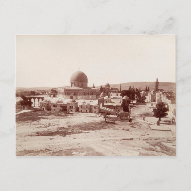 Temple Mount in Jerusalem Postcard (Front)
