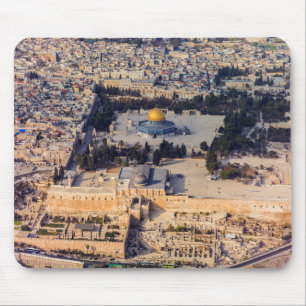 Temple Mount Old City Jerusalem Dome of the Rock Mouse Pad