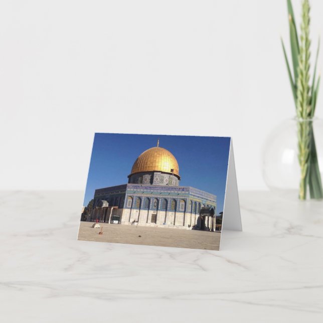 Temple Mount Thank You Card (Front)