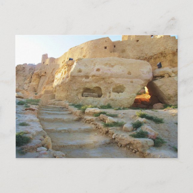 Temple of Amon in Siwa -  Siwa oracle Postcard (Front)