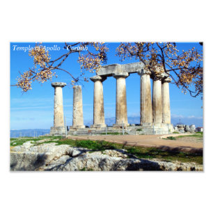Temple of Apollo – Corinth Photo Print