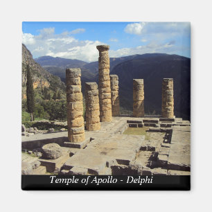 Temple of Apollo – Delphi Magnet
