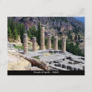 Temple of Apollo – Delphi Postcard