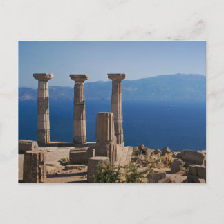Temple Of Athena / ASSOS – Turkey Postcard