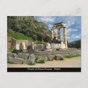 Temple of Athena Pronaea - Delphi Postcard
