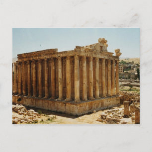 Temple of Bacchus Postcard
