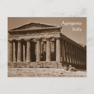 Temple of Concordia Postcard