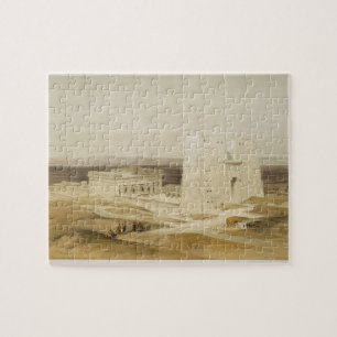 Temple of Edfu, ancient Apollinopolis, Upper Egypt Jigsaw Puzzle