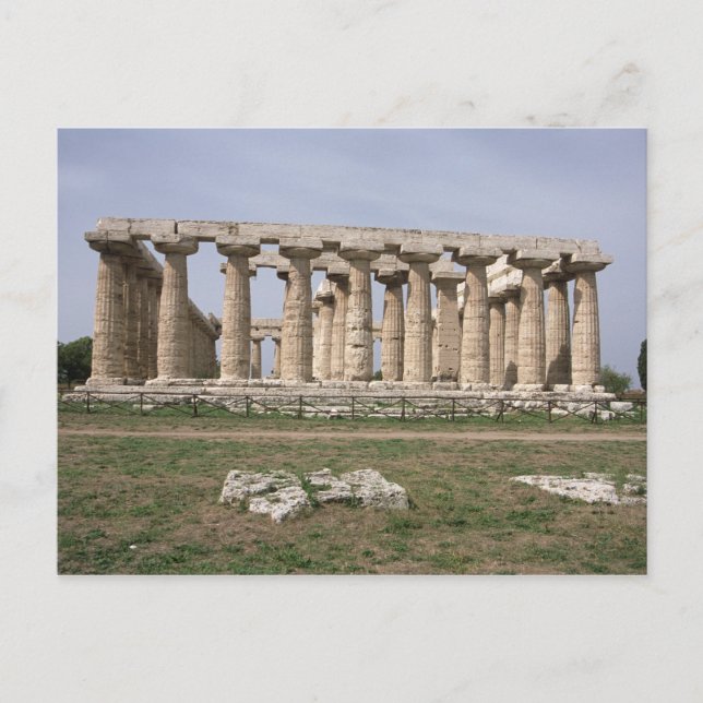Temple of Hera I Postcard (Front)