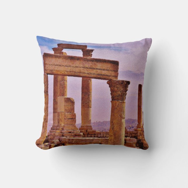 Temple of Hercules Cushion (Front)